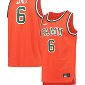 Men's Nike x LeBron James Orange Florida A&M Rattlers Replica Basketball Jersey