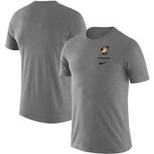 Men's Nike Heathered Gray Army Black Knights Logo Stack Legend Performance T-Shirt