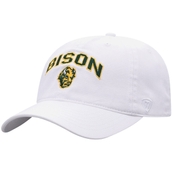 Men's Top of the World White NDSU Bison Classic Arch Adjustable Hat