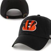 '47 Mens Cincinnati Bengals Brand Black Cleanup Adjustable Hat