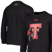 Youth Under Armour Black Texas Tech Red Raiders Vault Long Sleeve T-Shirt