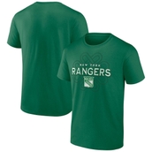 Men's Fanatics Branded Kelly Green New York Rangers St. Patrick's Day Celtic Knot T-Shirt