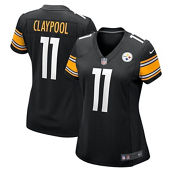 Women's Nike Chase Claypool Black Pittsburgh Steelers Player Game Jersey
