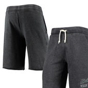 Men's Heathered Black Alternative Apparel Michigan State Spartans Victory Lounge Shorts