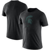 Men's Nike Black Michigan State Spartans Essential Logo T-Shirt