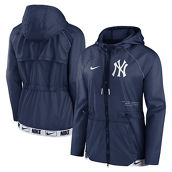 Women's Nike Navy/White New York Yankees Statement Raglan Full-Zip Hoodie Jacket