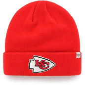 Youth '47 Red Kansas City Chiefs Basic Cuffed Knit Hat