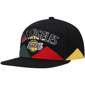Mitchell & Ness Men's Black Los Angeles Lakers Black History Month Snapback Hat