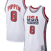 Mitchell & Ness Men's Scottie Pippen White USA Basketball Authentic 1992 Jersey