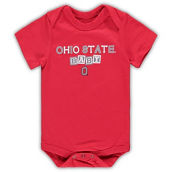 Newborn & Infant Garb Scarlet Ohio State Buckeyes Baby Block Otis Bodysuit