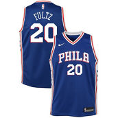 Youth Nike Markelle Fultz Blue Philadelphia 76ers Swingman Jersey - Icon Edition