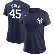 Women's Nike Gerrit Cole Navy New York Yankees Name & Number T-Shirt