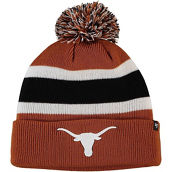 Men's '47 Texas Orange Texas Longhorns Breakaway Cuffed Knit Hat with Pom