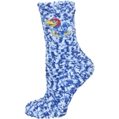 Women's ZooZatz Kansas Jayhawks Marled Fuzzy Socks