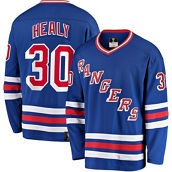 Men's Fanatics Branded Glenn Healy Blue New York Rangers Premier Breakaway Retired Player Jersey