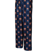 Genuine Stuff Auburn Tigers Youth Navy Blue Team Logo Flannel Pajama Pants