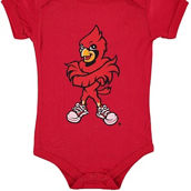 Infant Red Louisville Cardinals Big Logo Bodysuit