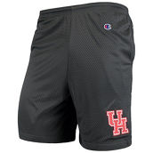 Men's Champion Charcoal Houston Cougars College Mesh Shorts