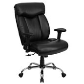 Flash Furniture HERCULES Series Big & Tall 400 lb. Rated High Back Executive Swivel Ergonomic Office Chair with Full Headrest and Adjustable Arms