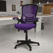 Flash Furniture High Back Mesh Ergonomic Swivel Office Chair with Flip-up Arms