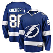 Fanatics Branded Men's Nikita Kucherov Blue Tampa Bay Lightning Home Breakaway Player Jersey