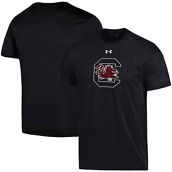 Under Armour Men's Black South Carolina Gamecocks School Logo Cotton T-Shirt