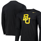 Men's Nike Black Baylor Bears School Logo Legend Performance Long Sleeve T-Shirt