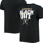 The Victory Men's Black Vanderbilt Commodores Black Out Game T-Shirt