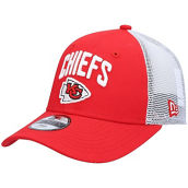 Preschool New Era Red/White Kansas City Chiefs Team Title 9FORTY Snapback Hat