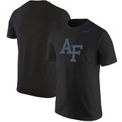 Nike Men's Black Air Force Falcons Logo Color Pop T-Shirt