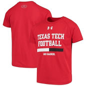 Under Armour Youth Red Texas Tech Red Raiders Football Tech T-Shirt