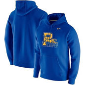 Men's Nike Royal Pitt Panthers Vintage School Logo Pullover Hoodie