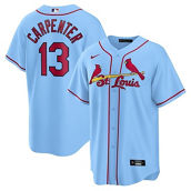 Men's Nike Matt Carpenter Light Blue St. Louis Cardinals Alternate Replica Player Name Jersey
