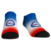 Women's Rock Em Socks Philadelphia 76ers Dip-Dye Ankle Socks