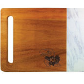 The Memory Company Kansas Jayhawks Cutting & Serving Board with Faux Marble
