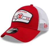 Youth New Era Red Utah Utes Loyalty Trucker 9FORTY Snapback Hat