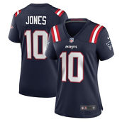 Women's Nike Mac Jones Navy New England Patriots Player Game Jersey