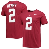 Men's Nike Derrick Henry Crimson Alabama Crimson Tide Alumni Name & Number Team T-Shirt
