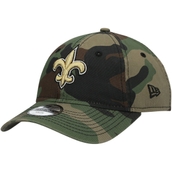 Youth New Era Camo New Orleans Saints Core Classic 2.0 9TWENTY Adjustable Hat