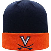 Men's Top of the World Navy/Orange Virginia Cavaliers Core 2-Tone Cuffed Knit Hat