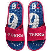 Youth FOCO Philadelphia 76ers Gel Slide Sandals