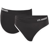G-III 4Her by Carl Banks Women's Black Los Angeles Dodgers Southpaw Bikini Bottom
