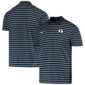Men's Nike Navy BYU Cougars Victory Stripe Performance 2022 Coaches Polo