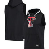 Under Armour Men's Black Texas Tech Red Raiders Game Day Tech Sleeveless Hoodie