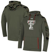 Under Armour Men's Olive Texas Tech Red Raiders Freedom Pullover Hoodie