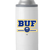 Logo Brands Buffalo Sabres 12oz. Letterman Slim Can Cooler