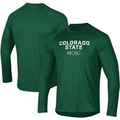 Under Armour Men's Green Colorado State Rams Lockup Tech Raglan Long Sleeve T-Shirt