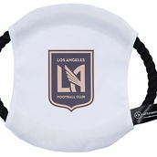 Little Earth White LAFC Flying Disc Pet Toy