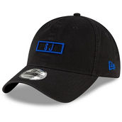 Men's New Era Black San Jose Earthquakes Letter Code 9TWENTY Adjustable Hat