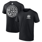 Men's Fanatics Branded Black Brooklyn Nets Basketball Street Collective T-Shirt